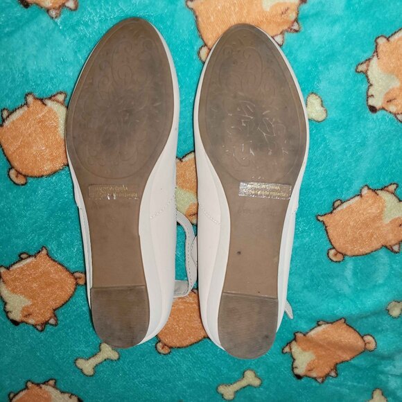 Nude Ankle Flats (Small Heel) - Picture 4 of 4